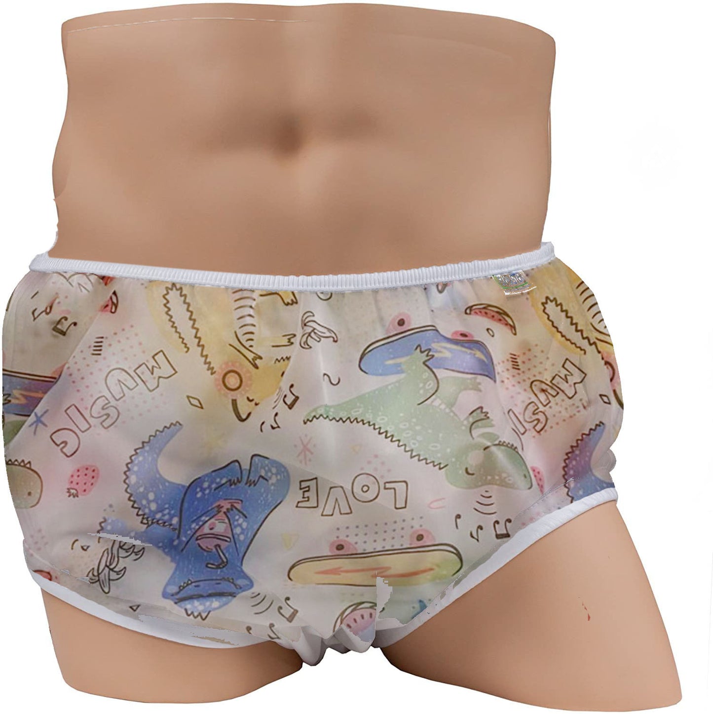 ABDL DDLG Incontinence Plastic Diapers (2 Pcs) - Sissy Panty Shop