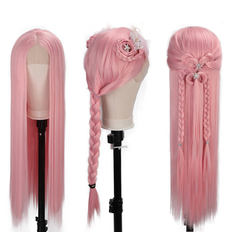 Sweet Sissy Long Pink Wig - Sissy Panty Shop