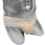 See Through Lace Sissy Pouch Panties - Sissy Panty Shop