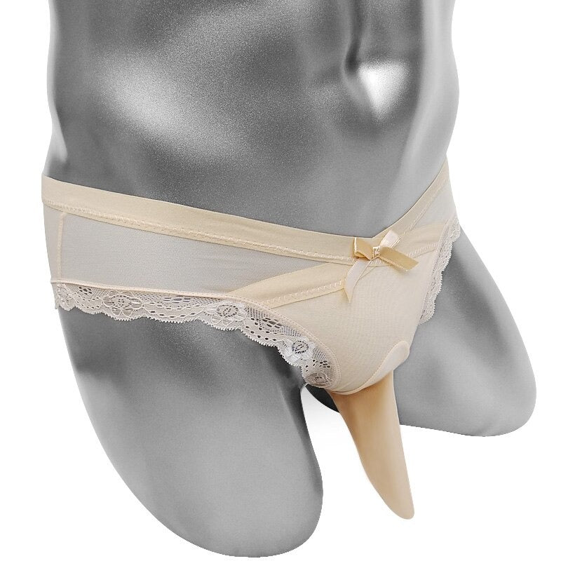 Sheer Thin Mens Penis Sheath Pouch Briefs - Sissy Panty Shop