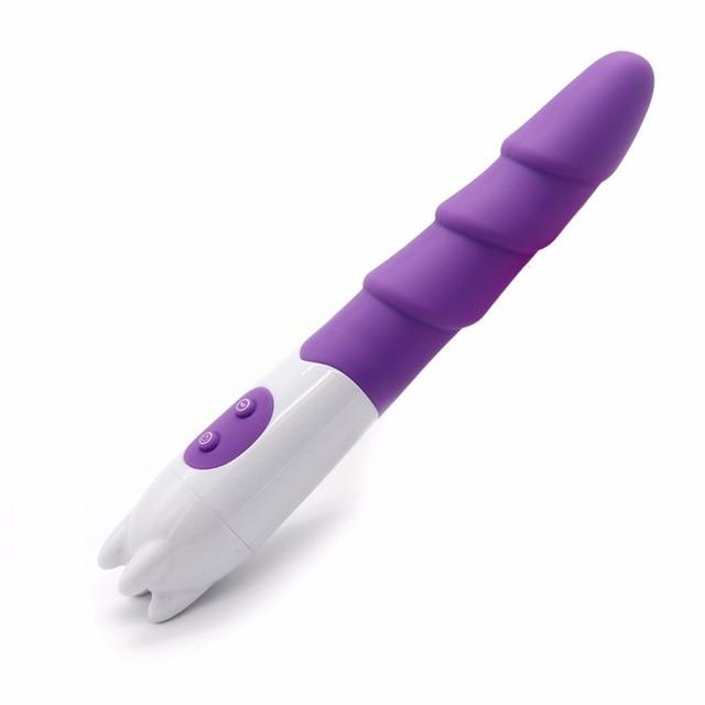 10 Speed Anal Plug Vibrating Dildo - Sissy Panty Shop