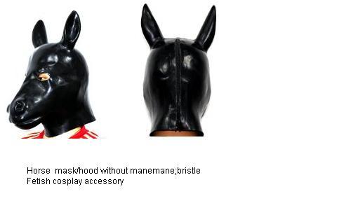Latex Horse Mask - Sissy Panty Shop