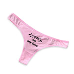 Cum On My Face Thong - Sissy Panty Shop
