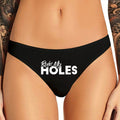 Ruin My Holes Slutty Thong - Sissy Panty Shop