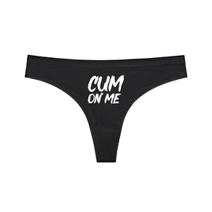 Cum On Me Slutty Sissy Panties - Sissy Panty Shop