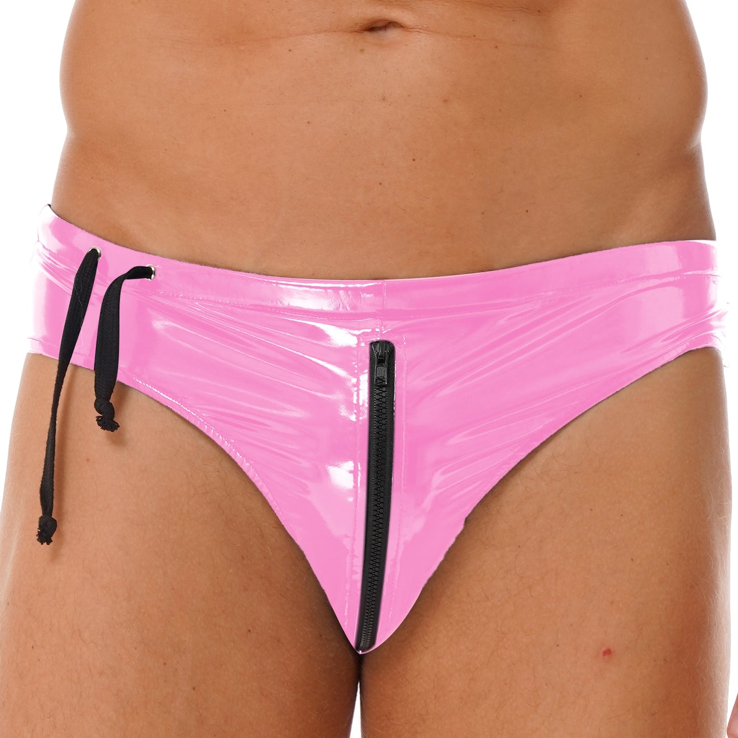 Sissy Monica Patent Leather Zipper Panties - Sissy Panty Shop