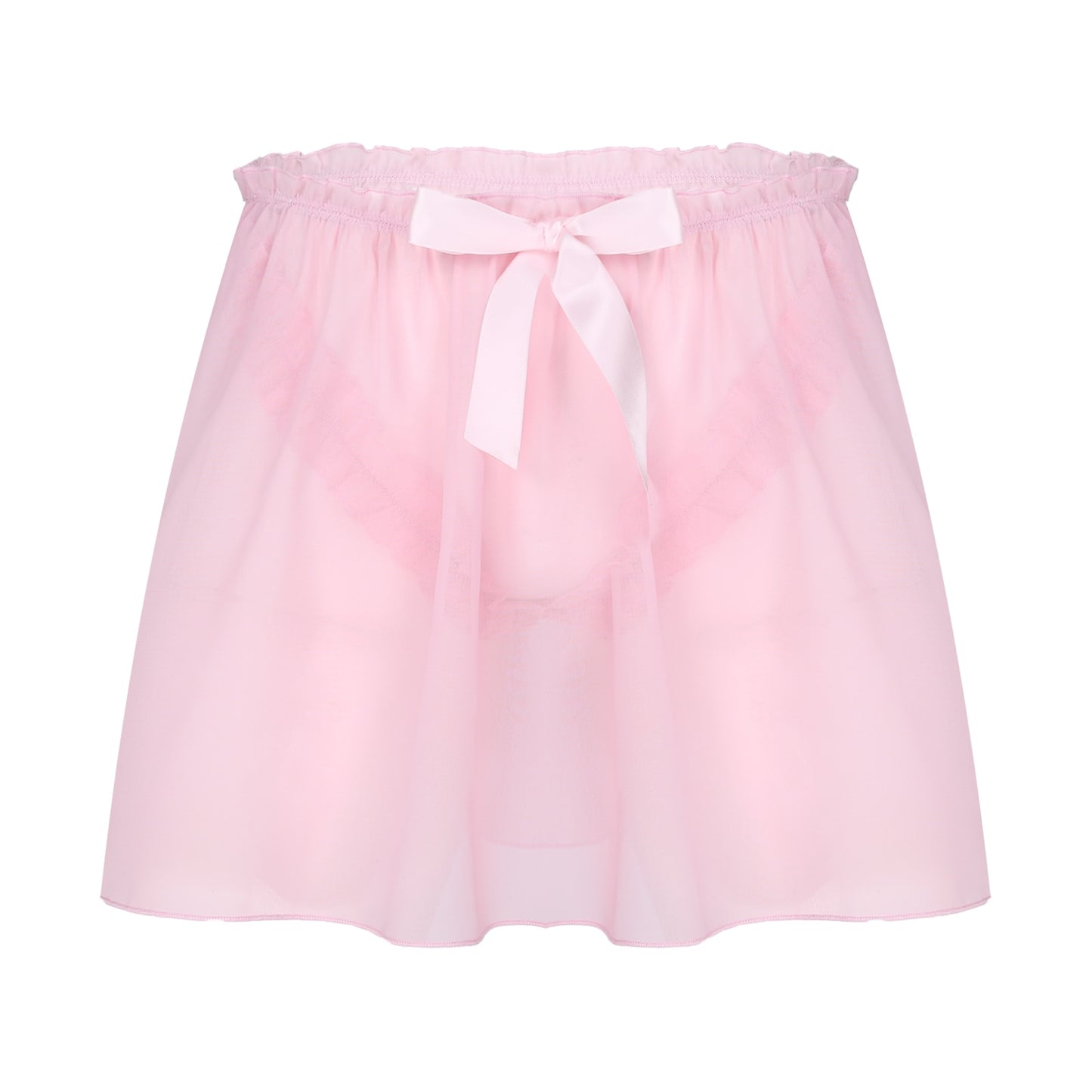 Frilly Chiffon Sissy Skirt - Sissy Panty Shop