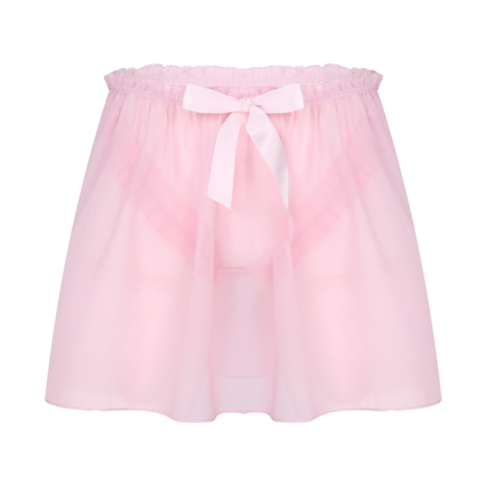 Frilly Chiffon Sissy Skirt - Sissy Panty Shop