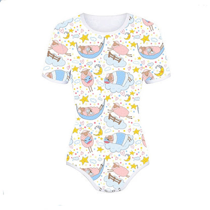 ABDL Diaper Onesie - Sissy Panty Shop