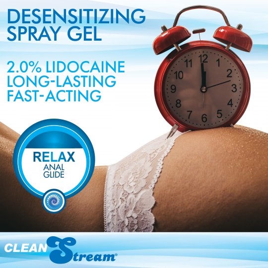 CleanStream Relax Desensitizing Anal Lube 4 oz - Sissy Panty Shop