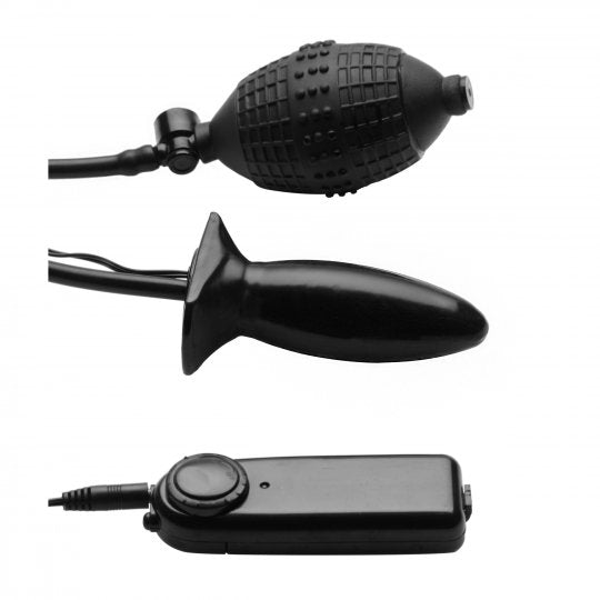 Sissy Butt Balloon Inflatable Vibrating Plug - Sissy Panty Shop