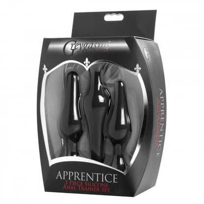 Sissy Apprentice 3 Piece Silicone Anal Trainer Set - Sissy Panty Shop