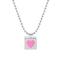 Sweet Pink Sissy Heart Love Necklace - Sissy Panty Shop