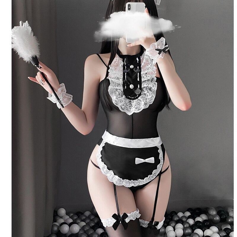 Sissy Katia Maid Uniform - Sissy Panty Shop