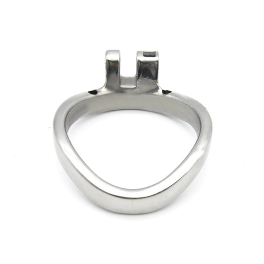 Stainless Steel Chastity Cage Ring R5 - Sissy Panty Shop