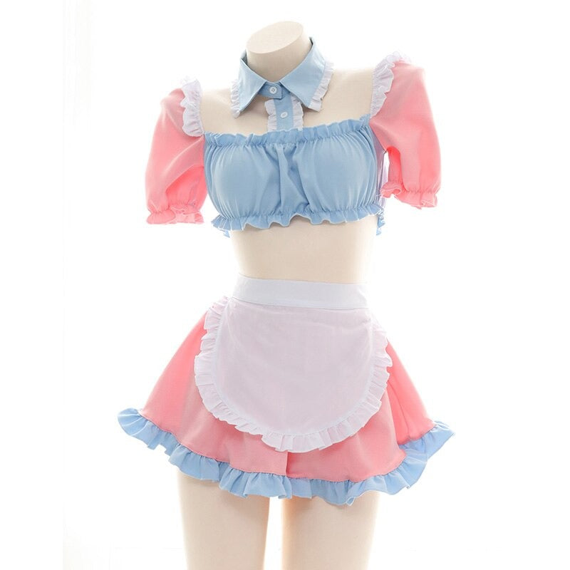 Sassy Maid Elegance: High-Quality Sissy Crossdresser Maid Dress - Embrace Your Feminine Fantasy - Sissy Panty Shop