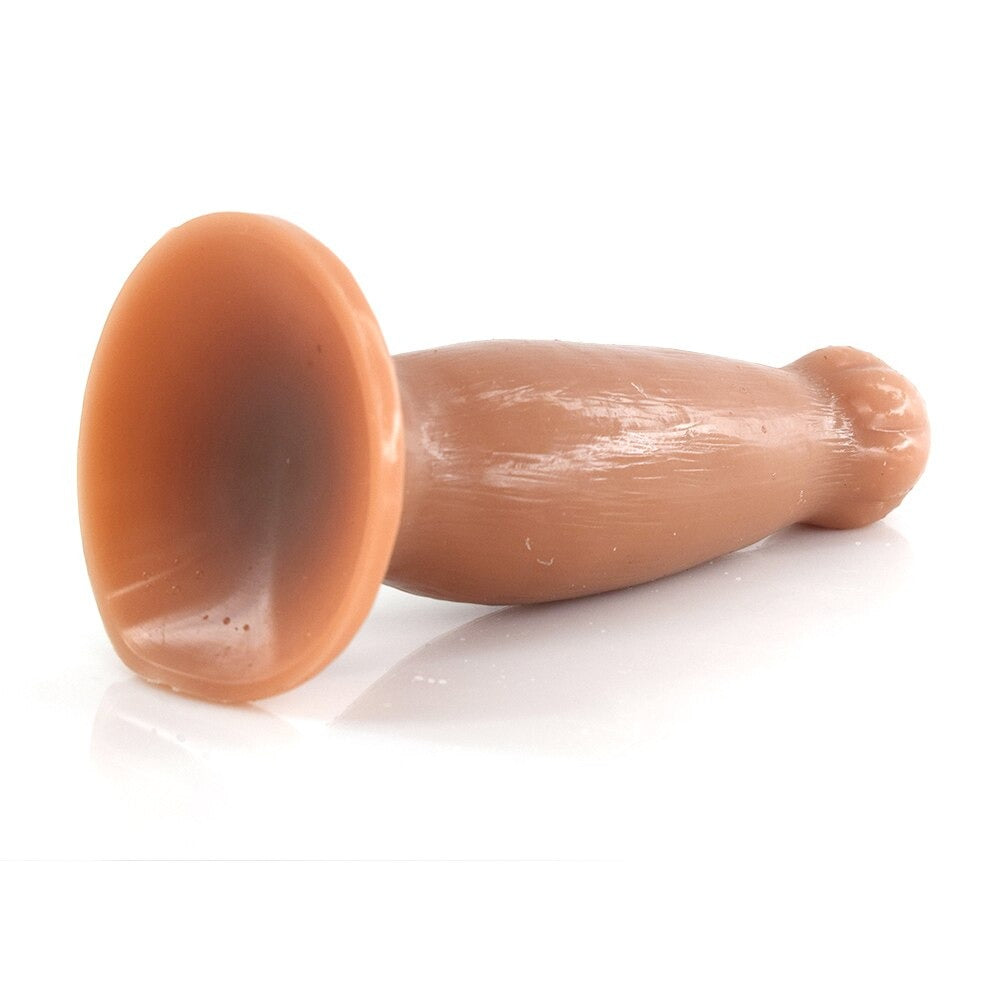 Double Layer Mushroom Silicone Anal Plug With Suction Cup - Sissy Panty Shop