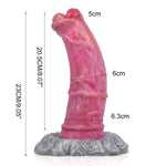 Huge Curved Penis Dildo With Suction Cup - Sissy Panty Shop