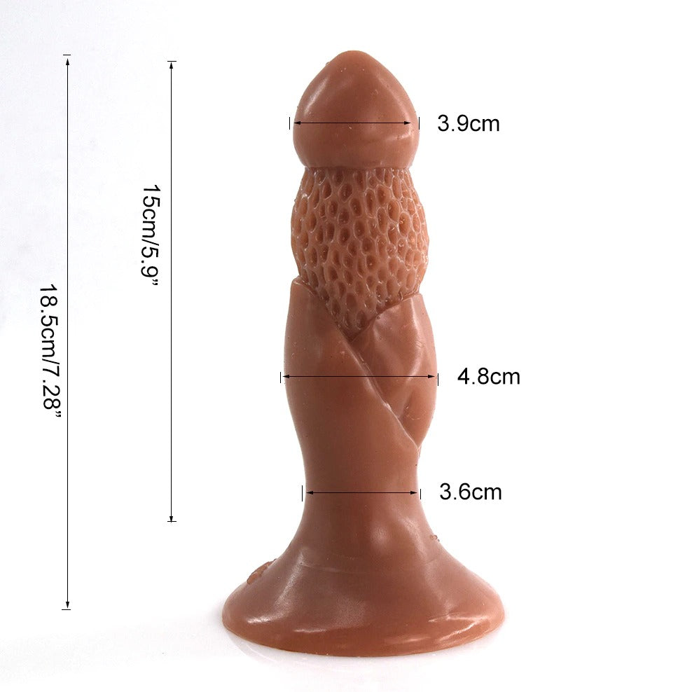 Mushroom Shape Anal Plug With Suction Cup - Sissy Panty Shop