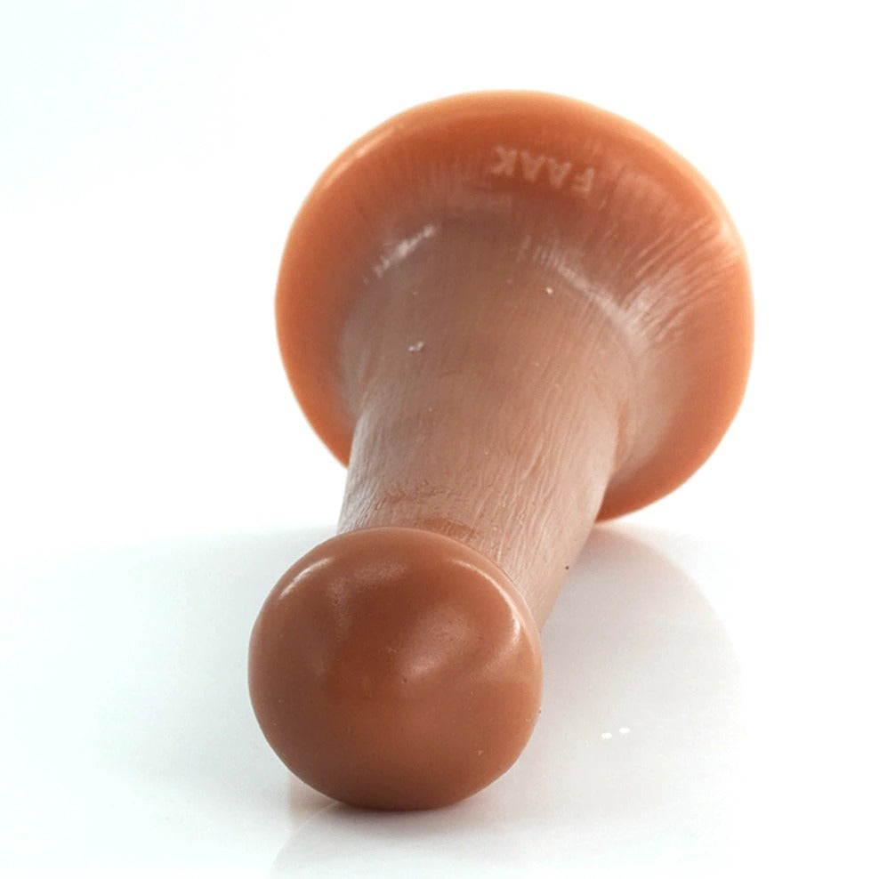 Pleurotus Eryngii Shape Dual Layer Silicone Anal Plug - Sissy Panty Shop