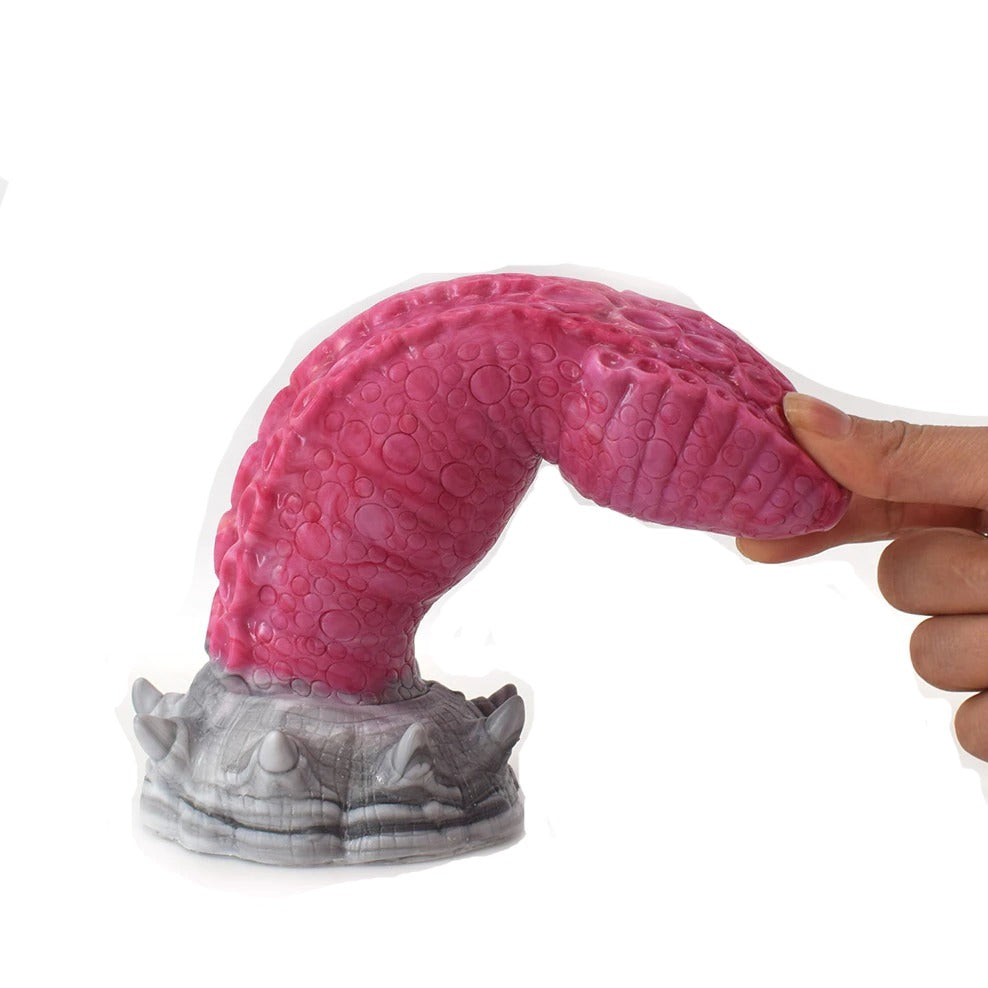 Rough Monster Dildo Vibrator With Remote - Sissy Panty Shop