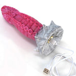 Rough Monster Dildo Vibrator With Remote - Sissy Panty Shop