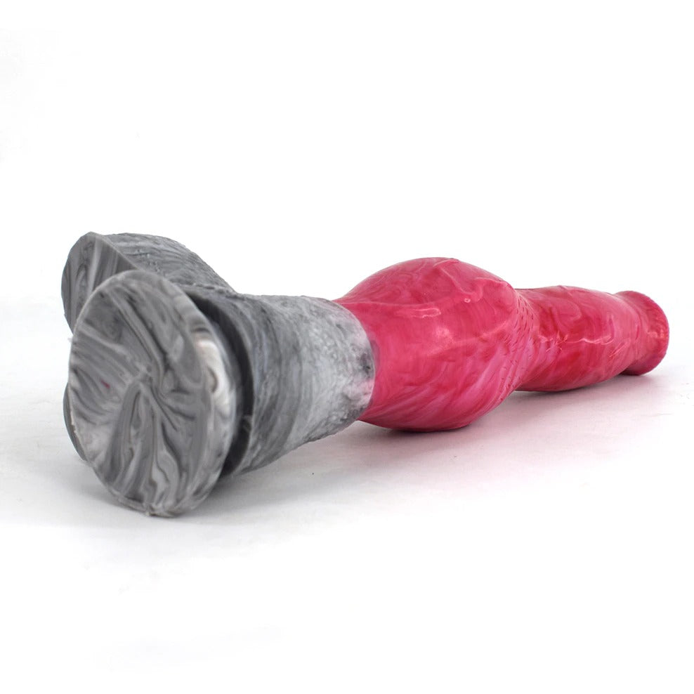 Long Dog Silicone Penis Dildo With Suction Cup - Sissy Panty Shop