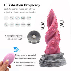 Remote Control Vibrating Butt Plug With Sucker - Sissy Panty Shop