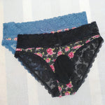 Floral Lace Sissy Pouch Panties - Sissy Panty Shop