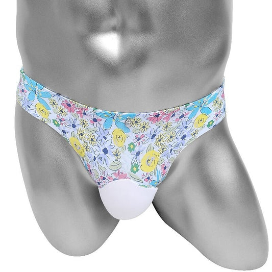 Floral Sissy Pouch Panties - Sissy Panty Shop