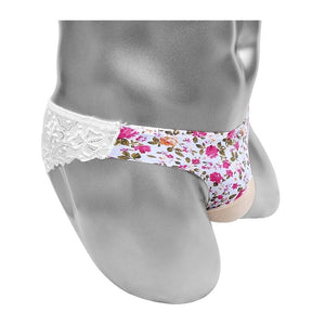 Floral Mens Pouch Panties - Sissy Panty Shop