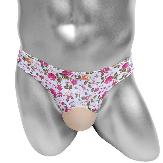 Floral Mens Pouch Panties - Sissy Panty Shop