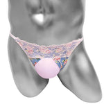 Lace Bulge Panties With U Convex Pouch - Sissy Panty Shop