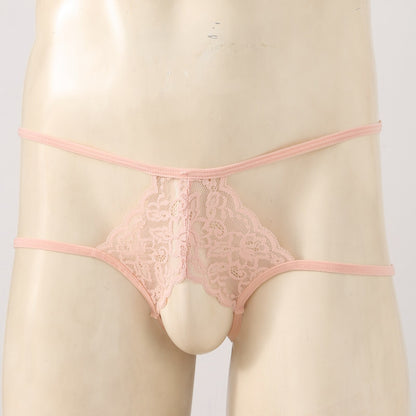 Sissy Lola Bowknot Crotchless Panty - Sissy Panty Shop