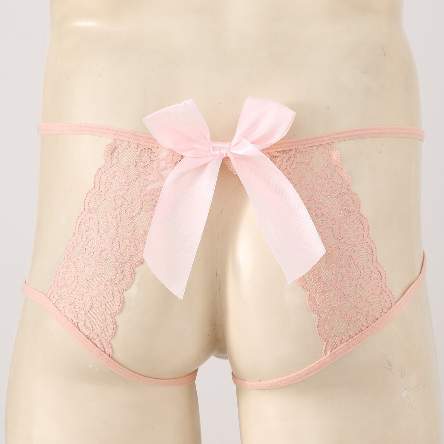 Sissy Lola Bowknot Crotchless Panty - Sissy Panty Shop