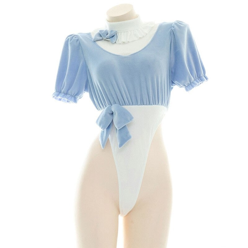 Sissy Luz Bowknot Bodysuit - Sissy Panty Shop