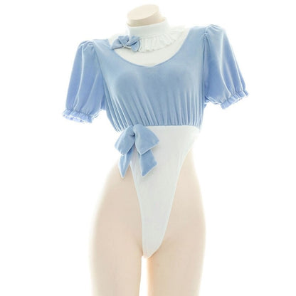 Sissy Luz Bowknot Bodysuit - Sissy Panty Shop