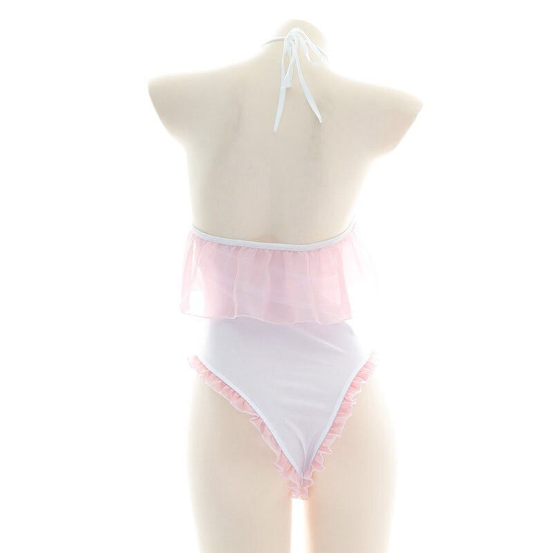 Sissy Ruffled Bodysuit - Sissy Panty Shop