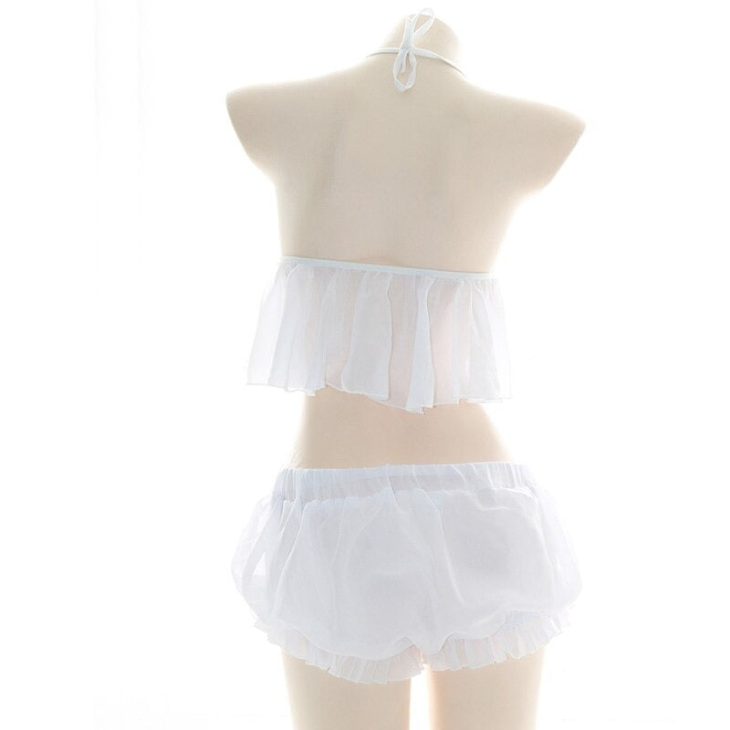 Sweet Sissy Bow Lingerie Set - Sissy Panty Shop