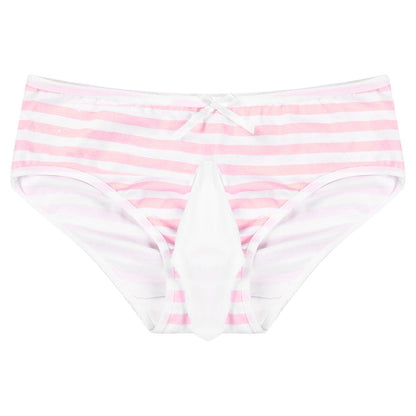 Striped Sissy Pouch Panties - Sissy Panty Shop