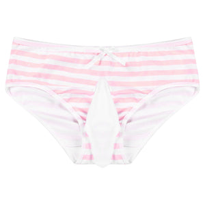 Striped Sissy Pouch Panties - Sissy Panty Shop