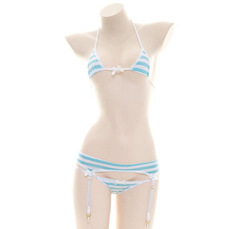 Lolita Cutie Garter Lingerie Set - Sissy Panty Shop