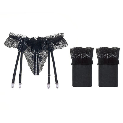 Slutty Sissy Garter Belt Set - Sissy Panty Shop