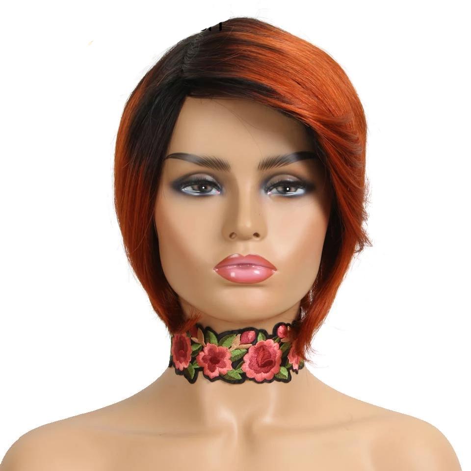 "Sissy Rebecca" Straight Short Remy Wig - Sissy Panty Shop