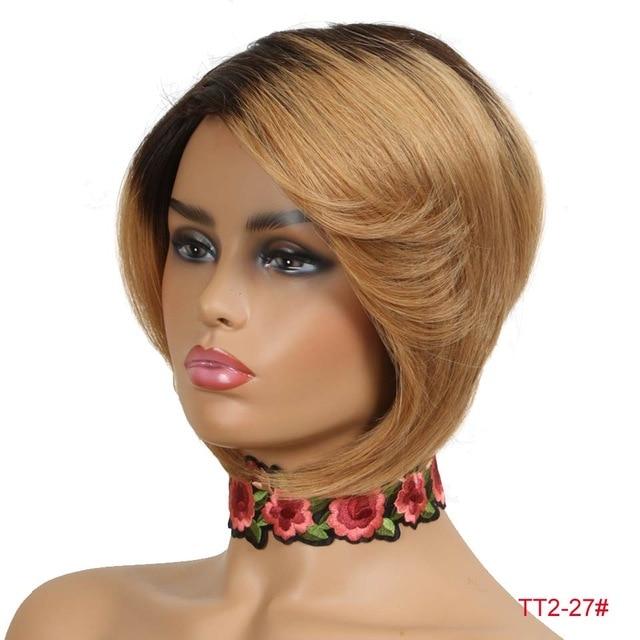 "Sissy Rebecca" Straight Short Remy Wig - Sissy Panty Shop