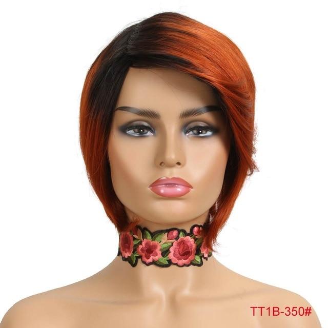 "Sissy Rebecca" Straight Short Remy Wig - Sissy Panty Shop