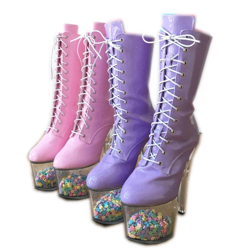 Slutty Sissy Pole Dance Boots - Sissy Panty Shop