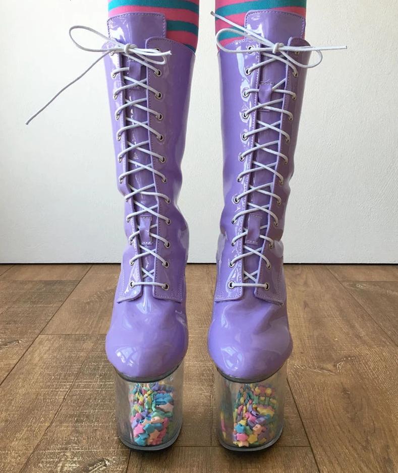 Slutty Sissy Pole Dance Boots - Sissy Panty Shop