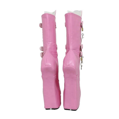 "Sissy Elsie" Lockable Boots - Sissy Panty Shop