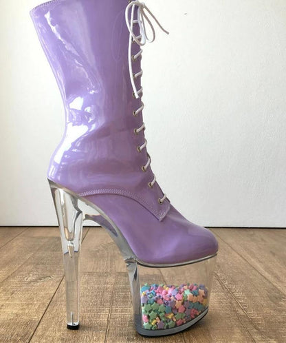 Slutty Sissy Pole Dance Boots - Sissy Panty Shop